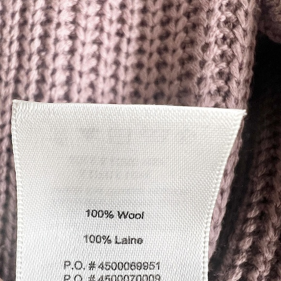 Aritzia Wilfred Montpellier Turtleneck in Neutral Rose Lilac Size Small - Picture 13 of 16
